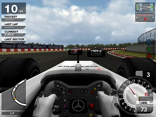 F1 05 - PS2 Screen