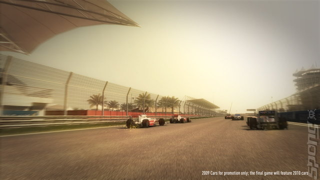 Codemasters on F1 2011 Editorial image