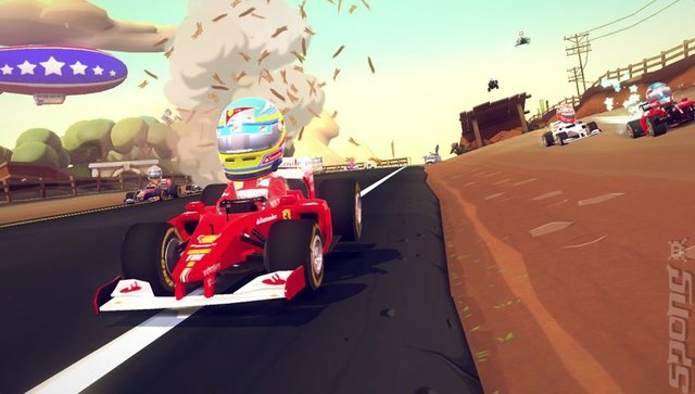 F1 Race Stars - PS3 Screen