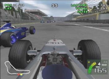 F1 Racing Championship - PS2 Screen