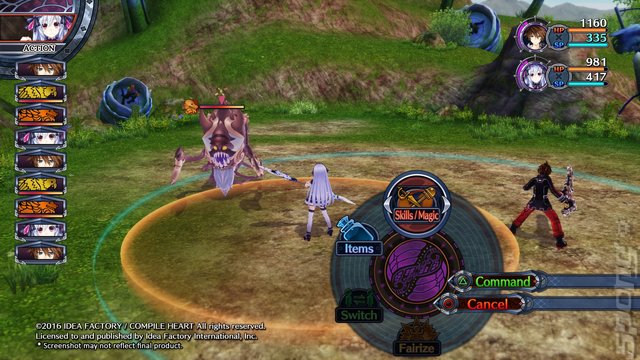 Fairy Fencer F: Advent Dark Force - PS4 Screen