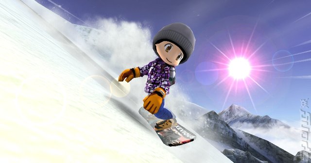 Family Ski & Snowboard - Wii Screen