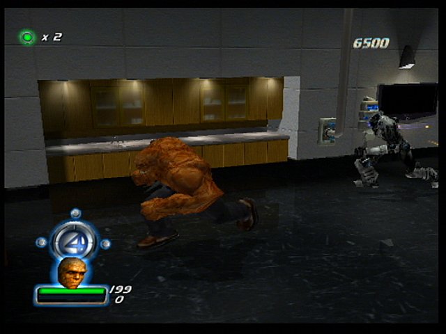 Fantastic 4 - PS2 Screen