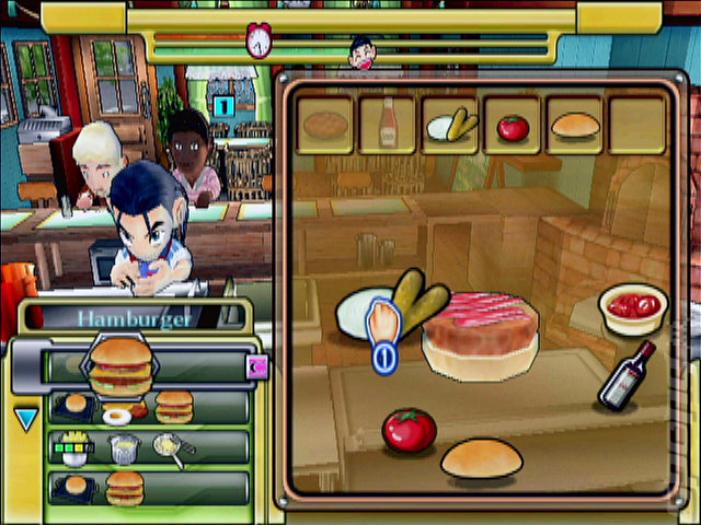 Fast Food Panic - Wii Screen