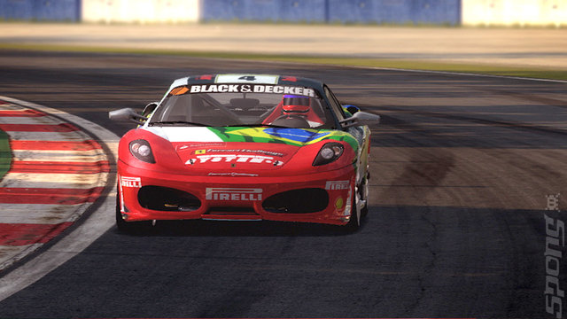 Ferrari Challenge: Interview With Race Driver, Bruno Senna Editorial image