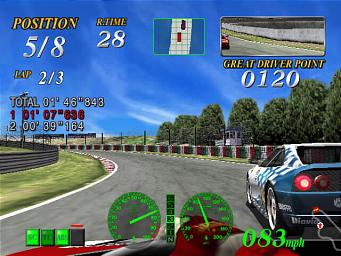 Ferrari F355 Challenge - PS2 Screen