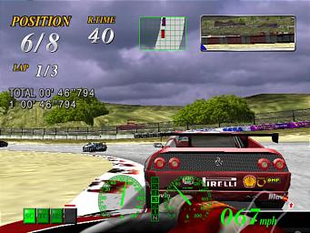 Ferrari F355 Challenge - PS2 Screen