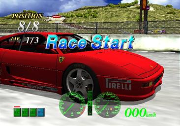 Ferrari F355 Challenge - PS2 Screen