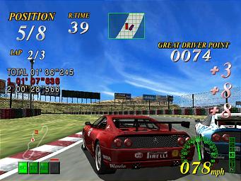 Ferrari F355 Challenge - PS2 Screen