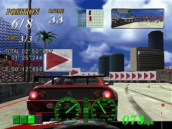 Ferrari F355 Challenge - PS2 Screen