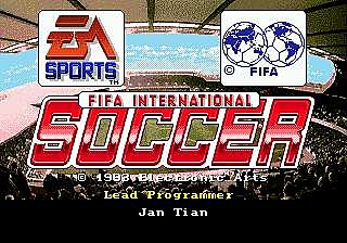 FIFA 06 - GBA Screen