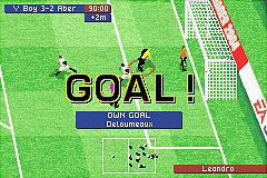 FIFA Football 2004 - GBA Screen