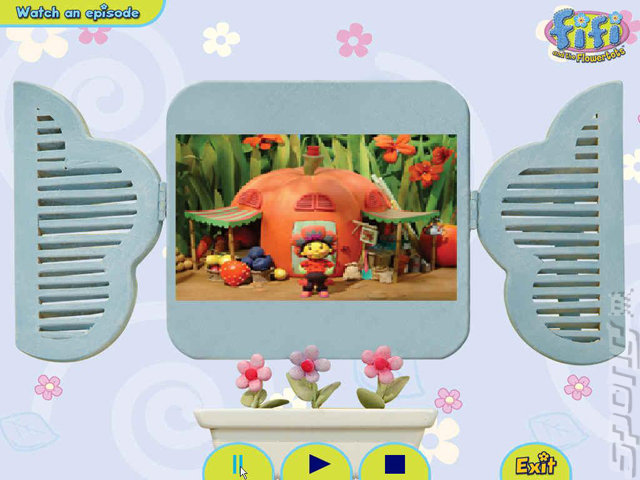 Fifi and the Flowertots  - PC Screen