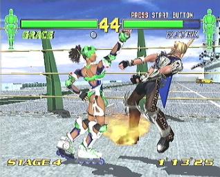 Fighting Vipers 2 - Dreamcast Screen