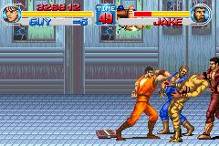 Final Fight One - GBA Screen