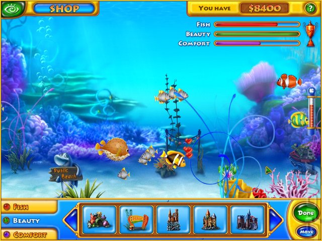 Fishdom - PC Screen