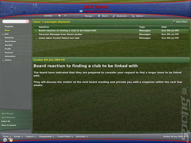 Football Manager 2007 - First Details News image