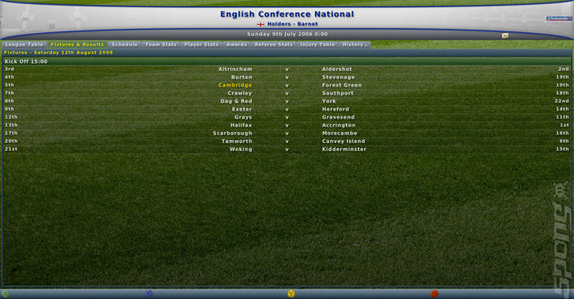 Football Manager Arriving on PC and Console for Christmas 2007! News image