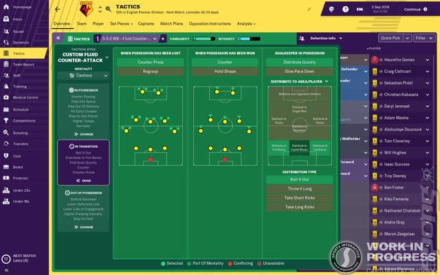 Football Manager 2019 - PC Screen