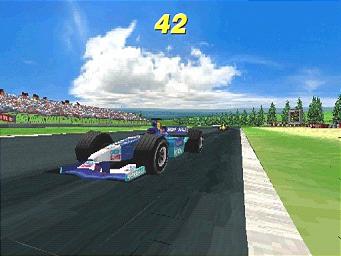 Formula One Arcade - PlayStation Screen