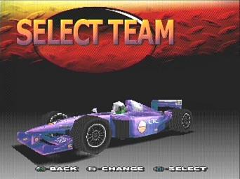 Formula GP - PlayStation Screen
