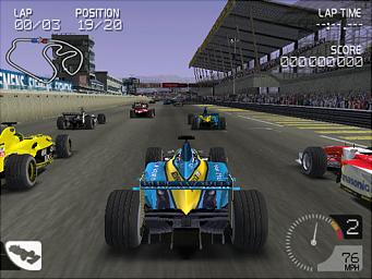 Formula One 2003 - PS2 Screen