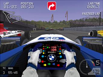 Formula One 2003 - PS2 Screen