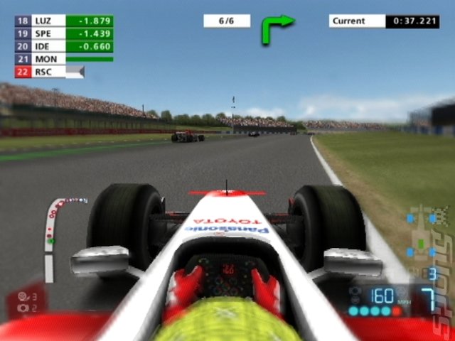 F1 06 - PS2 Screen