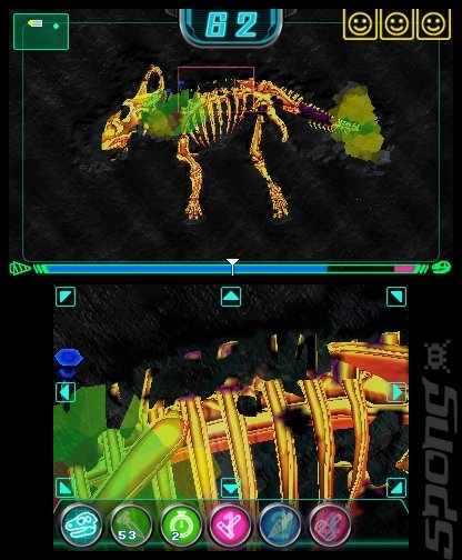 Fossil Fighters: Frontier - 3DS/2DS Screen