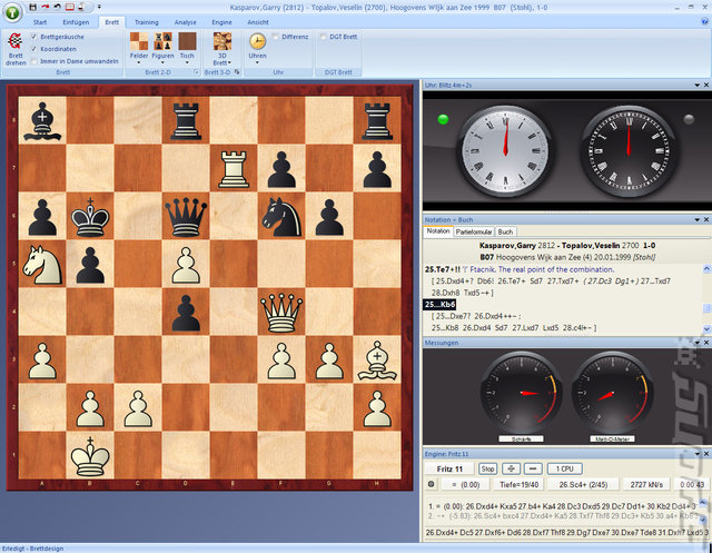 Fritz Chess 12 - PC Screen