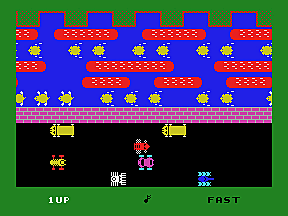 Frogger - Colecovision Screen