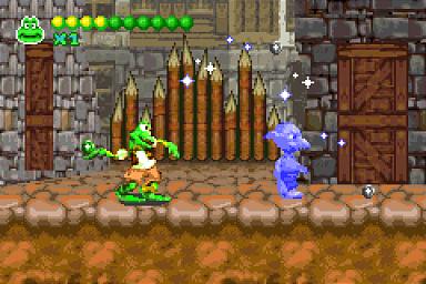 Frogger Advance: The Great Quest - GBA Screen