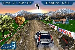 GB Rally 2 Advance - GBA Screen