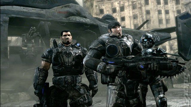 Gears Of War (Xbox 360) Editorial image