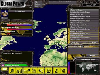 Global Power - PC Screen