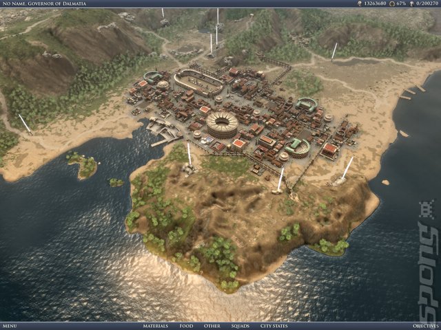 Grand Ages: Rome - PC Screen