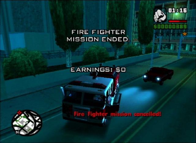 Grand Theft Auto: San Andreas - PS2 Screen
