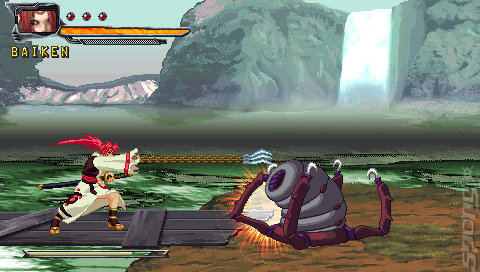 Guilty Gear: Judgment - PSP Screen