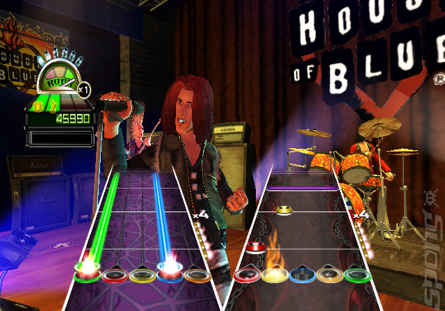 guitar hero world tour guitar ps2 on switch