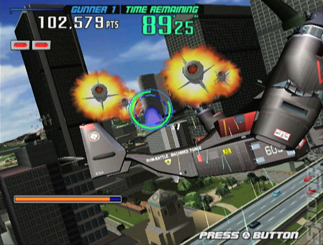 Arcade: Hits Pack: Gunblade New York/LA Machineguns - Wii Screen