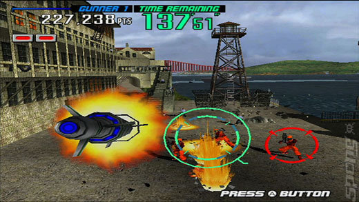 Arcade: Hits Pack: Gunblade New York/LA Machineguns - Wii Screen