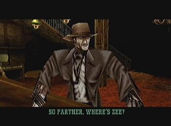 Gunfighter: The Legend of Jesse James - PlayStation Screen