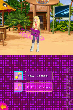 Hannah Montana: Music Jam - DS/DSi Screen