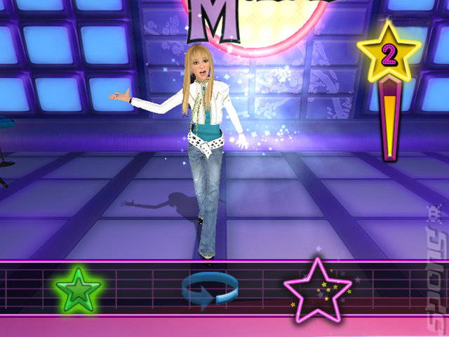 Hannah Montana: Spotlight World Tour - PS2 Screen