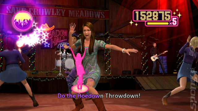 Hannah Montana: The Movie Game - Wii Screen