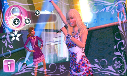 Hannah Montana: Rock Out the Show - PSP Screen