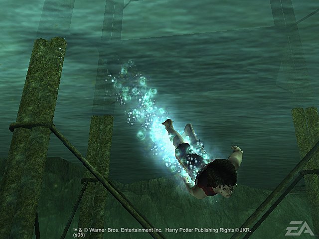 Harry Potter and the Goblet of Fire - PS2 Screen