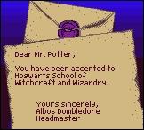 Harry Potter and the Philosopher's Stone - Game Boy Color Screen