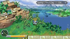 Inncocent Life: A Futuristic Harvest Moon - PSP Screen