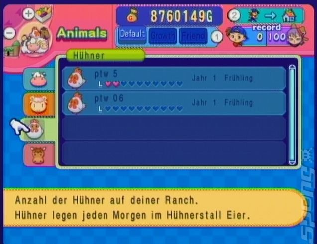 Harvest Moon: Magical Melody - Wii Screen